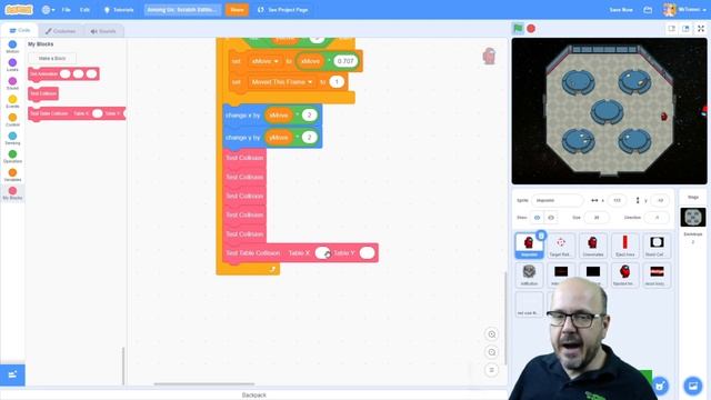 Among Us: Scratch Edition coding tutorial смотреть онлайн