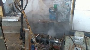 Паровой роторный двигатель и электрогенератор на 10 квт