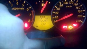 Установка времени на NISSAN MICRA