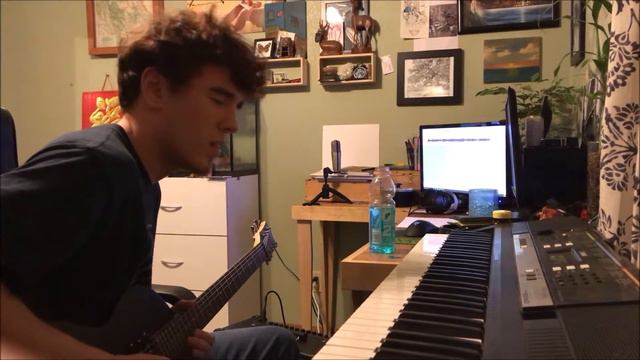MAKING A SONG USING A LOOPER PEDAL ( Keyboard and Guitar ) смотреть онлайн