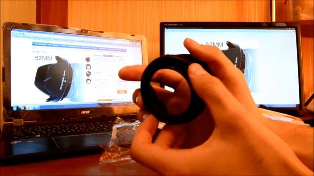 Универсальная DC-SN 52mm бленда объектива для Nikon, Canon, PENTAX [TinyDeal.com] смотреть онлайн