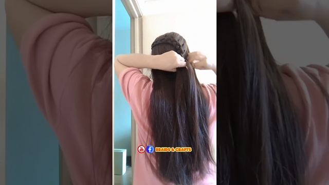 7 Easy And Beautiful Hairstyles, Self Braids For Longhair #hairtutorial #braidedhairstyles