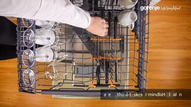 Gorenje Smart Flex mosogatógép KnifeGuard késtartó смотреть онлайн