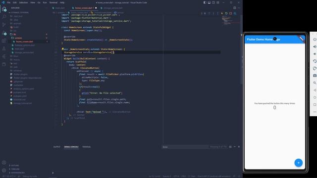 Flutter Tutorial- How to Upload and Retrieve files from Firebase Cloud Storage [2023] смотреть онлайн