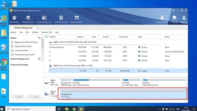 Disk 0 unknown not initialized [Fix without losing data] смотреть онлайн