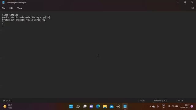 HelloWorld program in java using Screen reader смотреть онлайн