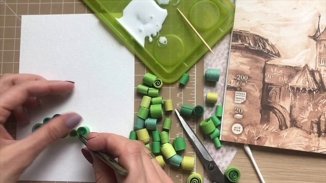 QllArt | Quilling Christmas Tree | Ёлочка в технике квиллинг