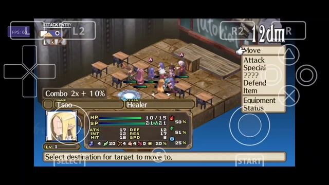 Disgaea 3: Absence of Detention (PS Vita) Vita3K Emulator Android v1.6.0-5 Game Test смотреть онлайн