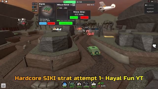 Hardcore Siki´s Strat - Roblox Tower Defense Simulator - TDS смотреть онлайн