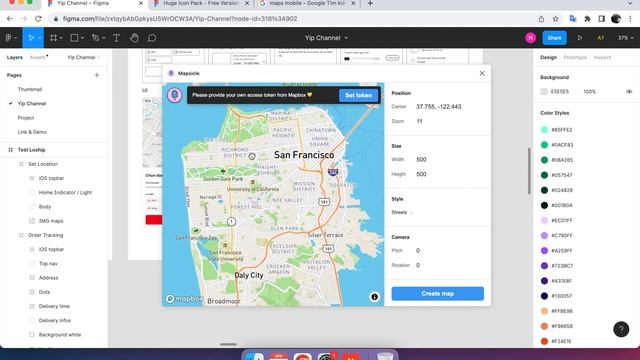 Sử dụng Plugins Mapsicle trên Figma смотреть онлайн