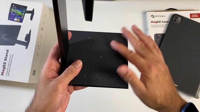Pitaka MagEZ Stand for iPad Pro & Air - Aramid Fiber + Wireless Charging смотреть онлайн