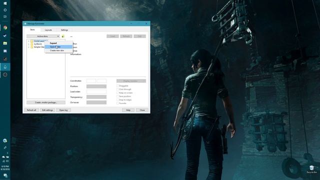 Shadow Of The Tomb Raider Live 4K Wallpaper Tutorial with Rainmeter смотреть онлайн