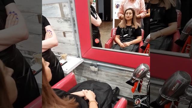 смывка цвета и сложная техника окрашивания в дорогом салоне смотреть онлайн