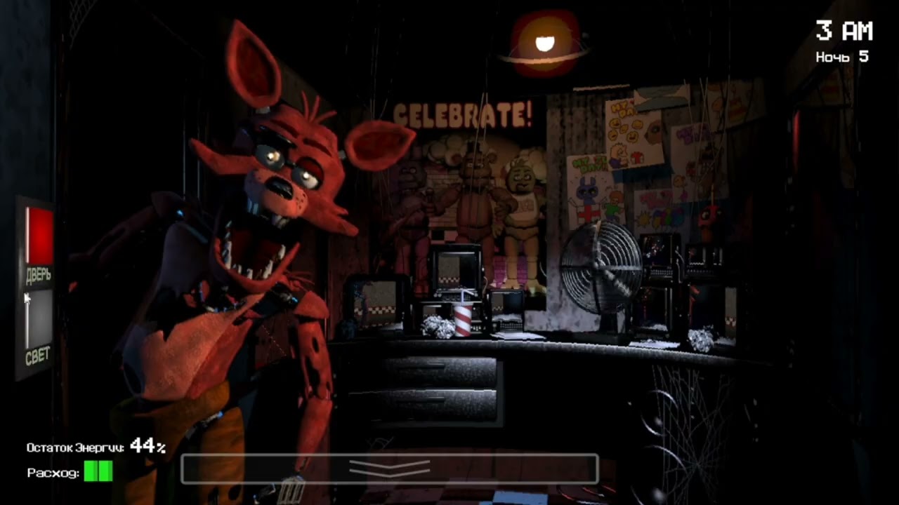 это очень тежело! Five Nights at Freddy's #4 серия фнаф (как мне повезло)