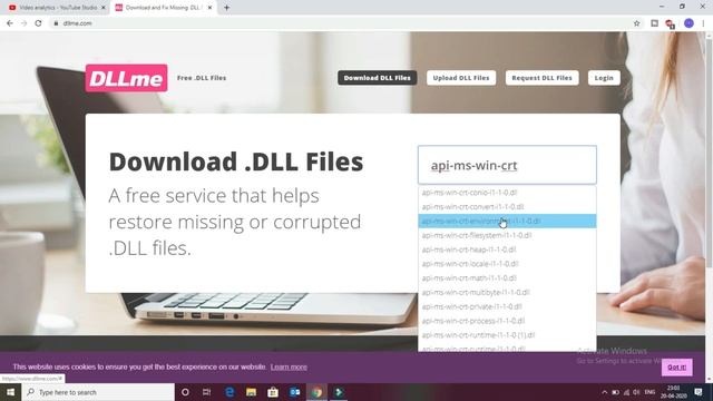 api-ms-win-crt-runtime-l1-1-0.dll is missing windows 7 | Dll is missing смотреть онлайн