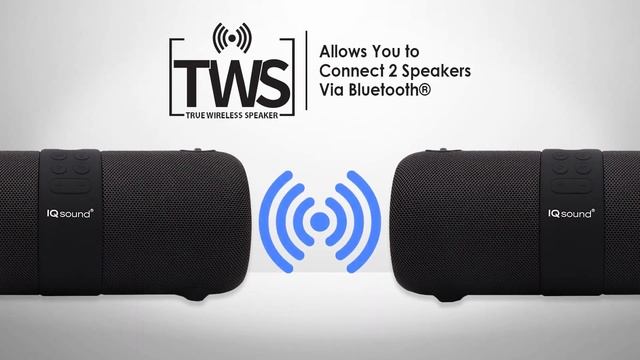 IQ Sound IQ2323BT Smart Waterproof IPX6 Portable Bluetooth Speaker смотреть онлайн