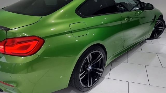 2018 BMW M4 - Individual Java Green смотреть онлайн
