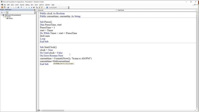 Create A Live Clock In Any PowerPoint Presentation (No Flash!) смотреть онлайн