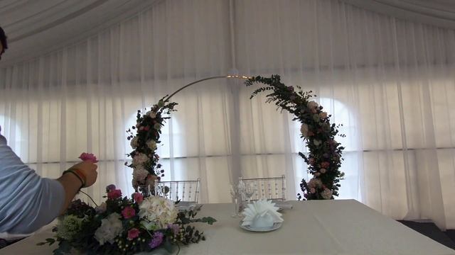 Свадебное оформление. Закулисье. Школа флористики онлайн. смотреть онлайн