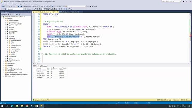 Clase 6 - Uso de la sentencia OVER PARTITION ?️ смотреть онлайн