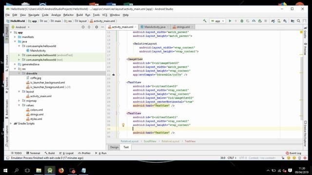 Tutorial 11 ScrollView Android Studio смотреть онлайн