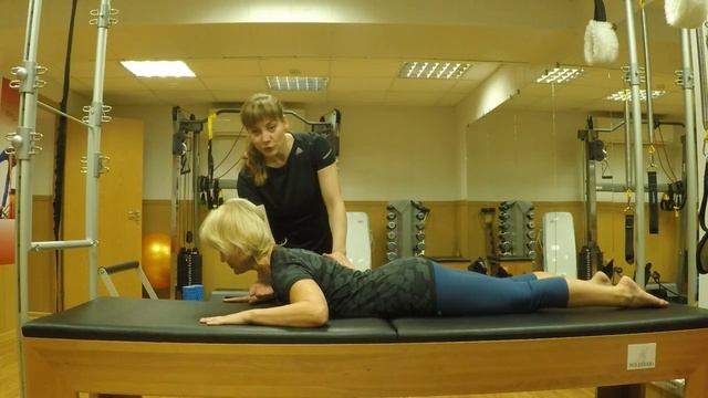 Prone press up - упражнение на улучшение осанки смотреть онлайн