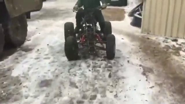 Самодельный квадроцикл с двигателем от мотоцикла Урал смотреть онлайн