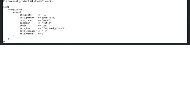 Wordpress: Query_posts with custom field meta value смотреть онлайн