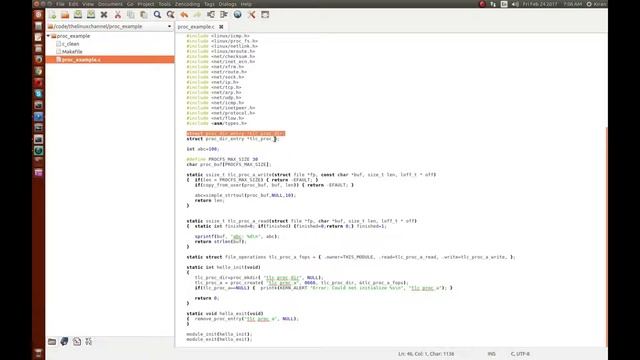 193 Linux Kernel /proc Interface - create a directory in /proc file-system смотреть онлайн