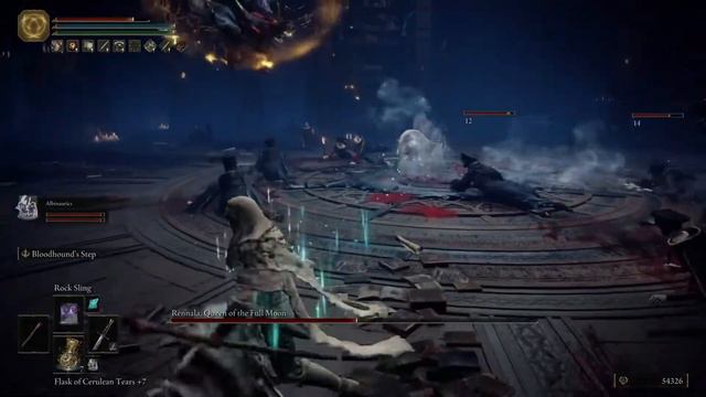 Elden Ring: Rennala Boss Fight using Rock Sling & Bloodhound Step смотреть онлайн