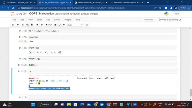 LIST in Python || DSA Day -4 смотреть онлайн