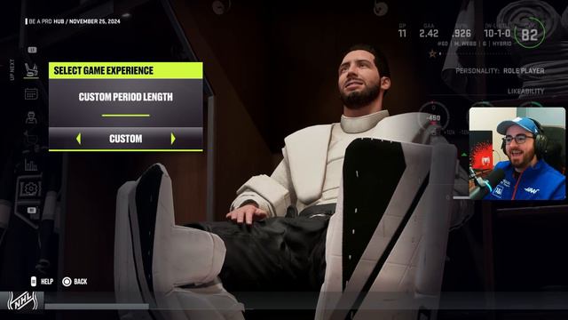 NHL 24 BE A PRO #22 - VEGAS SUPREMACY - Goalie Gameplay смотреть онлайн