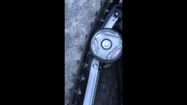 новая тележка с алюминиевыми рельсами для снегохода кронус 201р смотреть онлайн