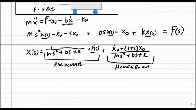 Spring Mass Damper Transfer Function Example смотреть онлайн