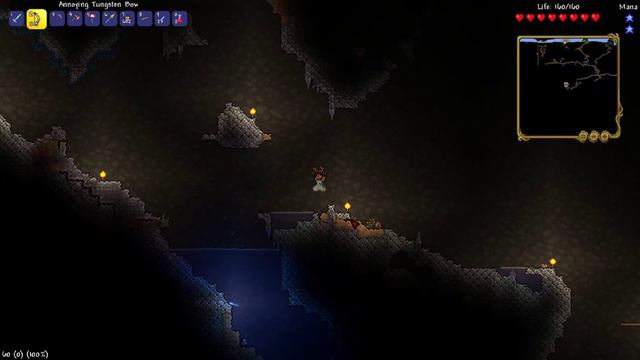 Terraria: Wolf's World PART 8 - Deeper In The Caves (PC) смотреть онлайн