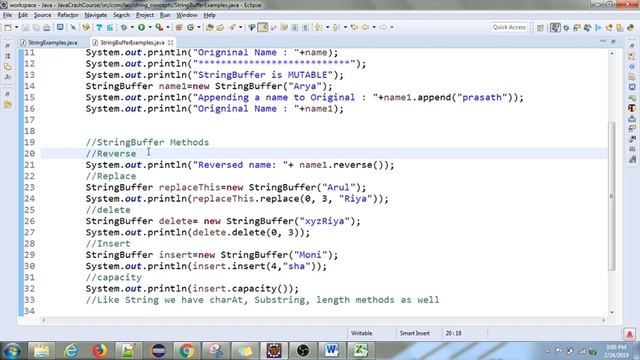 Java Crash course | 12 | String vs StringBuffer vs StringBuilder | Tamil | Java for Automation смотреть онлайн