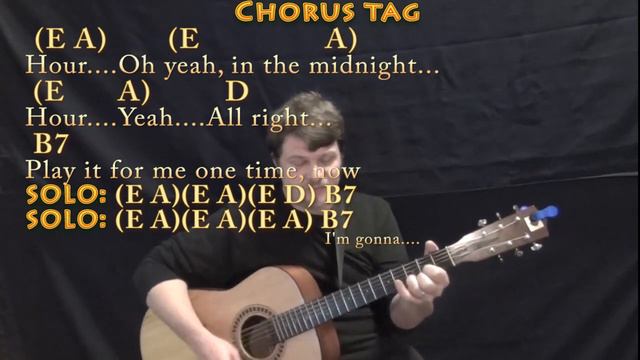 In the Midnight Hour (Wilson Pickett) Guitar Cover Lesson with Chords/Lyrics смотреть онлайн