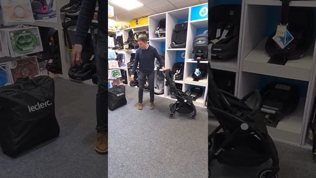 Leclerc strollers Babyaccessories instore demo. смотреть онлайн