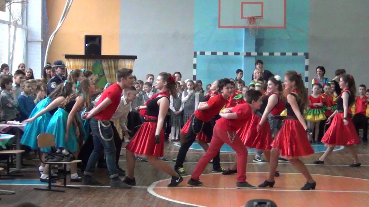 Dance show 116 8-Б класс Рок-н-ролл "Однажды в Америке" смотреть онлайн
