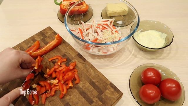 Готовлю салат за 5 минут! Салат «Красное море» смотреть онлайн