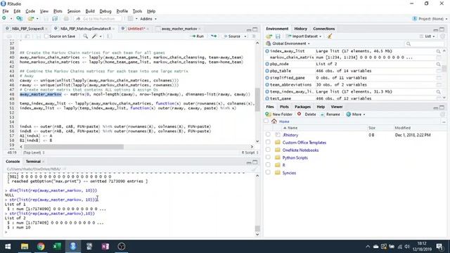 NBA Markov Chain Monte Carlo Simulation - Simulating pt. 13 смотреть онлайн