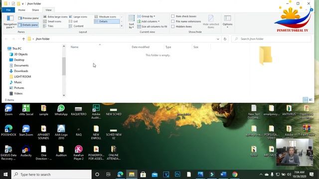 PAANO GUMAWA NG FOLDER SA LAPTOP OR DESKTOP - TAGALOG TUTORIAL | PINOYTUTORIAL смотреть онлайн