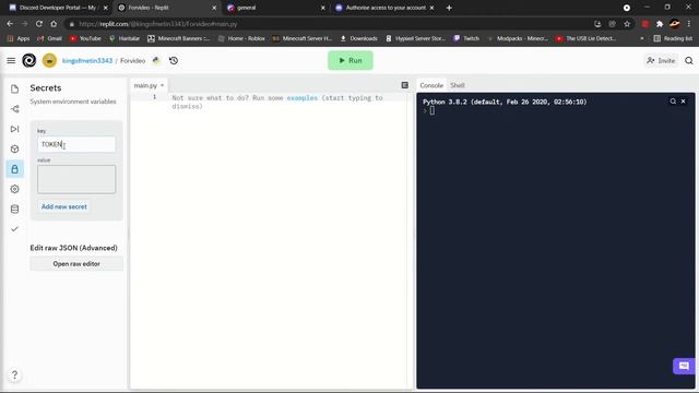 Make a discord bot in 3 minutes смотреть онлайн