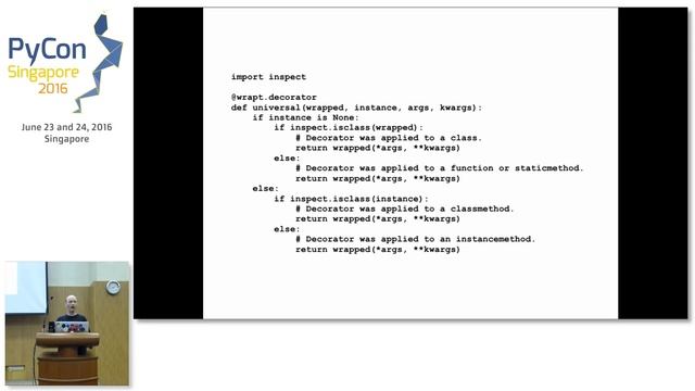 Lightning Talk: Python Decorators - PyConSG 2016 смотреть онлайн