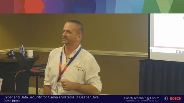 Bosch Technology Forum 2021 Presentation: : Cyber and Data Security - A Deeper Dive with David Bren смотреть онлайн