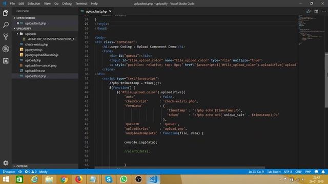 File Uploading in php by using uploadify component смотреть онлайн