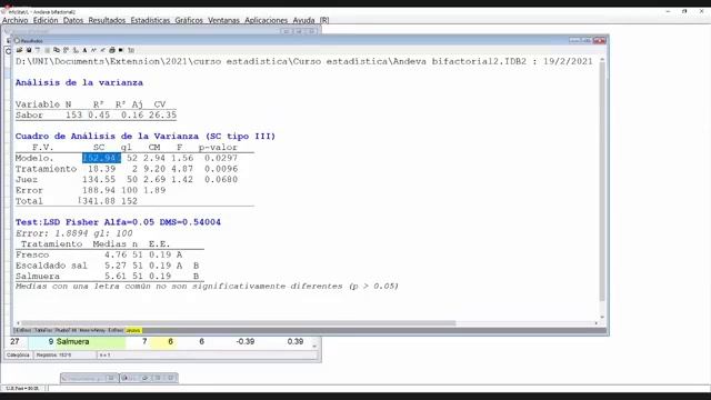 Segunda parte: Análisis y procesamiento estadístico de datos de tesis con InfoStat смотреть онлайн