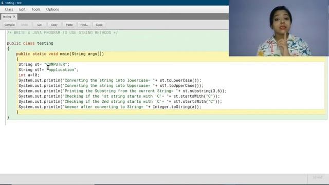 LEARN TO USE MOST POPULAR STRING METHOD/FUNCTIONS IN JAVA || EASY EXPLANATION WITH EXAMPLE || PART- смотреть онлайн