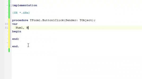 Simple Delphi VCL Application - Summa