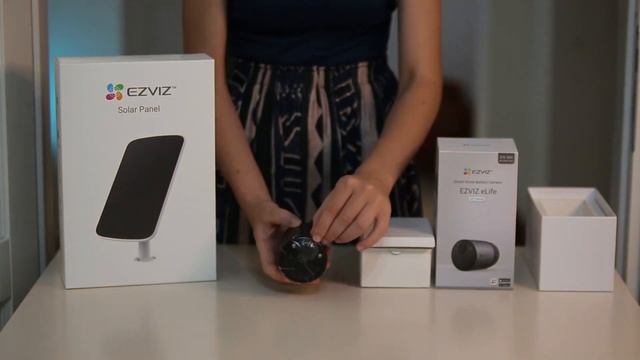 EZVIZ eLife BC1C Battery-Powered Camera with EZVIZ Solar Panel смотреть онлайн